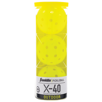 Franklin X-40 Outdoor Pickleballs 3Pk - Adult - Yellow