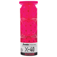 Franklin X-40 Outdoor Pickleballs 3Pk - Adult - Pink