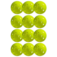Franklin X-40 Outdoor Pickleballs 12 Pack - Adult - Yellow