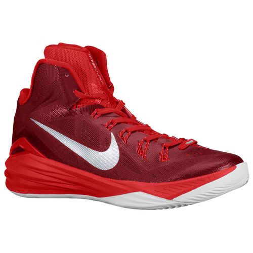 Nike Hyperdunk 2014   Womens   Basketball   Shoes   Team Red/University Red/White/Metallic Silver