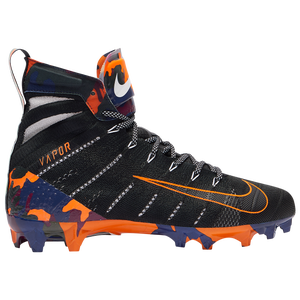 mens orange football cleats