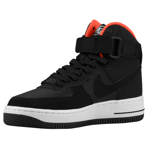 Nike Air Force 1 High - Boys' Grade School - Basketball - Shoes - Black ...