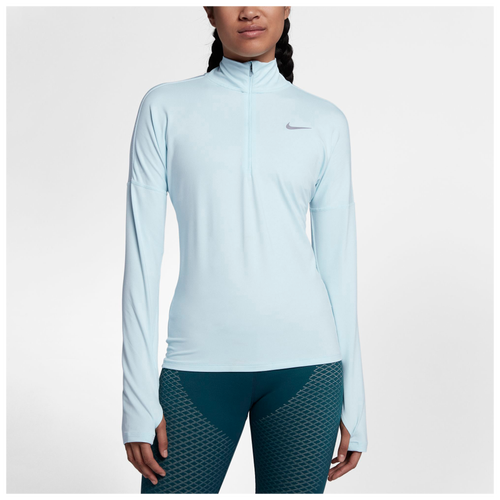Nike DriFIT Element 1/2 Zip Women's Running Clothing Glacier Blue