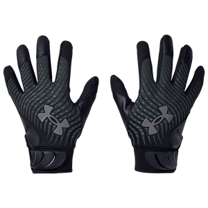 Under Armour Harper Hustle 20 Batting Gloves - Black/Black/Graphite