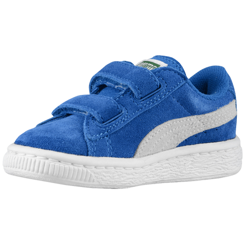 PUMA Suede Classic Boys' Toddler Casual Shoes Snorkel Blue