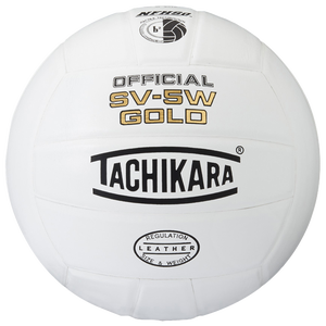 Tachikara SV-5W Gold Volleyball - White