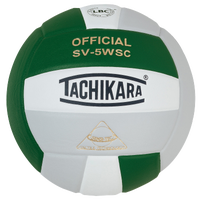 Tachikara SV-5WSC Volleyball - Adult - Dark Green / Silver