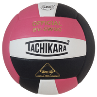 Tachikara SV-5WSC Volleyball - Adult - Pink / Black