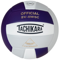 Tachikara SV-5WSC Volleyball - Adult - White / Purple