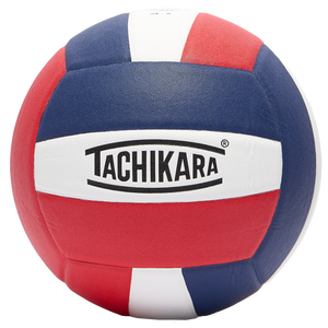 Tachikara SV-5WSC Volleyball - Adult - Scarlet/White/Navy