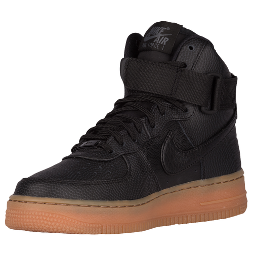 Nike Air Force 1 High - Women's - Basketball - Shoes - Black/Black/Dark ...