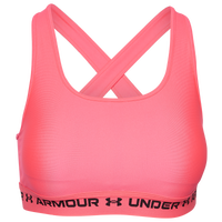 Under Armour Mid Crossback Bra - Women's - Pink