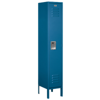 Salsbury Unassembled Single Tier Standard Locker - Blue / Blue
