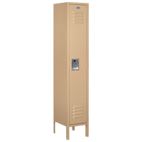 Salsbury Assembled Single Tier Standard Locker - Tan / Tan