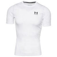 Under Armour HeatGear Armour Compression S/S Football T-Shirt - Men's - White