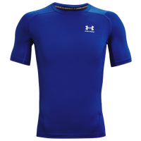 Under Armour HeatGear Armour Compression S/S Football T-Shirt - Men's - Blue