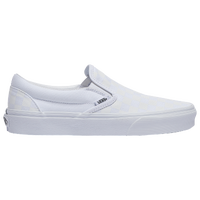 white slip on vans footlocker