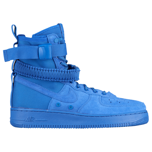 blue mid top air force ones