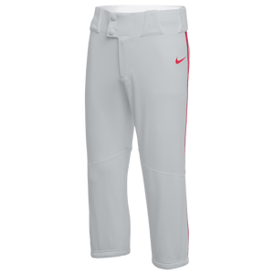 Nike Team Vapor Select High Piped Pants - Boys' Grade School - Blue Grey/Scarlet