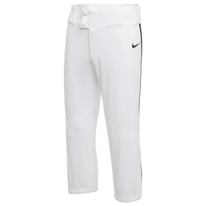 Nike Team Vapor Select High Piped Pants - Boys' Grade School - White/Black
