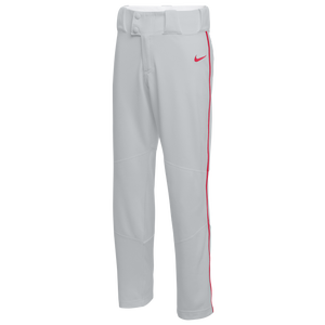 Nike Team Vapor Select Piped Pants - Boys' Grade School - Blue Grey/Scarlet