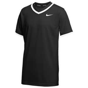 Nike Team Vapor Select V-Neck Jersey - Boys' Grade School - Black/White