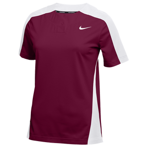 maroon nike shirt women's