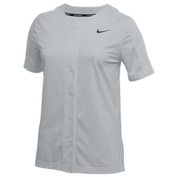 Nike Team Stock Vapor Select Full Button Jersey - Women's - Grey