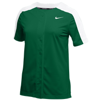 Nike Team Stock Vapor Select Full Button Jersey - Women's - Green