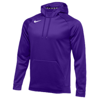 Nike Team Therma Hoodie - Men's - Purple / Purple