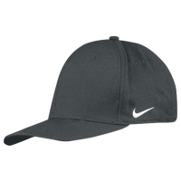 Nike Team Dri-Fit Swoosh Flex Cap - Men's - Grey / Grey
