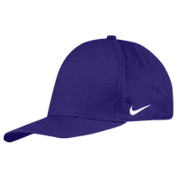 Nike Team Dri-Fit Swoosh Flex Cap - Men's - Purple / Purple
