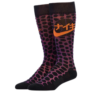 cheetah print nike socks