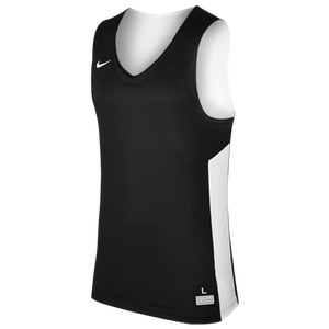 Nike Team Reversible Tank - Men's - Black/White