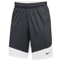 Nike Team Practice Shorts - Men's - Grey / White