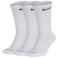 Nike 3 Pack Dri-FIT Plus Crew Socks - Men's - White