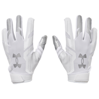 Under Armour F8 Receiver Gloves - Youth - White