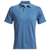 Under Armour T2G Printed Golf Polo - Men's - Light Blue