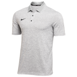Nike Team Dri-FIT Polo - Men's - For All Sports - Clothing - Wolf Grey/Black