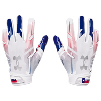 Under Armour Novelty Receiver Gloves - Youth - White