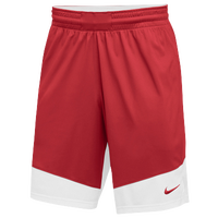Nike Team Practice Shorts - Boys' Grade School - Red / White