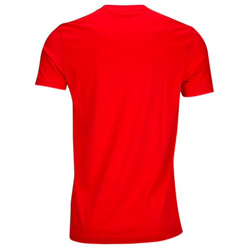 red adidas t shirt mens