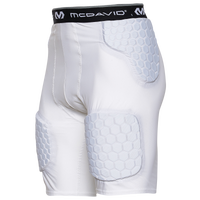 McDavid Hex Thudd Shorts - Men's - White / Grey