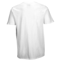 white nike shirt red logo