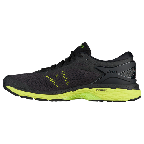 ASICS® GEL-Kayano 24 - Men's - Running - Shoes - Black/Green Gecko/Phantom