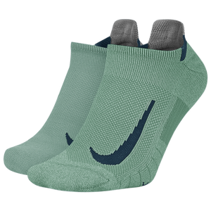 Nike Multiplier 2 Pack No-Show Socks 