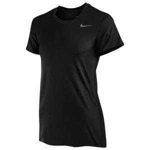Nike Team Legend Short Sleeve T-Shirt - Women's - Black/Cool Grey