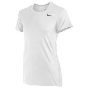Nike Team Legend Short Sleeve T-Shirt - Women's - White/Cool Grey
