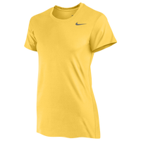 Nike Team Legend Short Sleeve T-Shirt - Women's - Yellow / Yellow