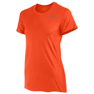 orange nike shirt women's